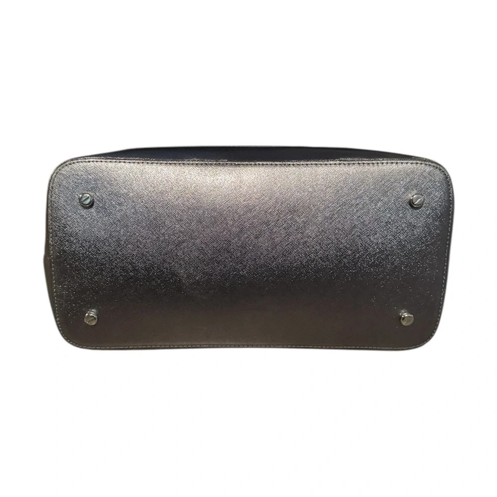 Henri Bendel Saffiano Leather Top Handle Bag - Picture 6 of 7